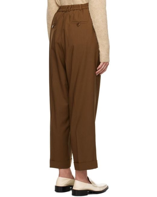 Cordera Brown Tailoring Trousers