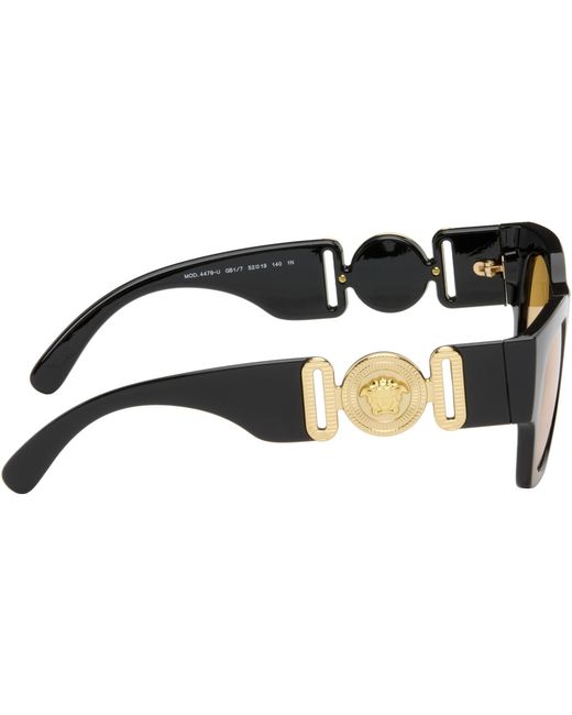 Versace Brown Medusa Sunglasses for men