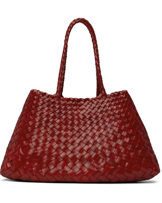 Dragon Diffusion レッド ビッグ Santa Croce トートバッグ Red