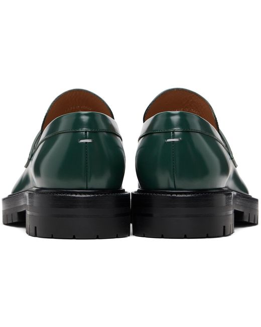 Maison Margiela Black Tabi Loafers for men