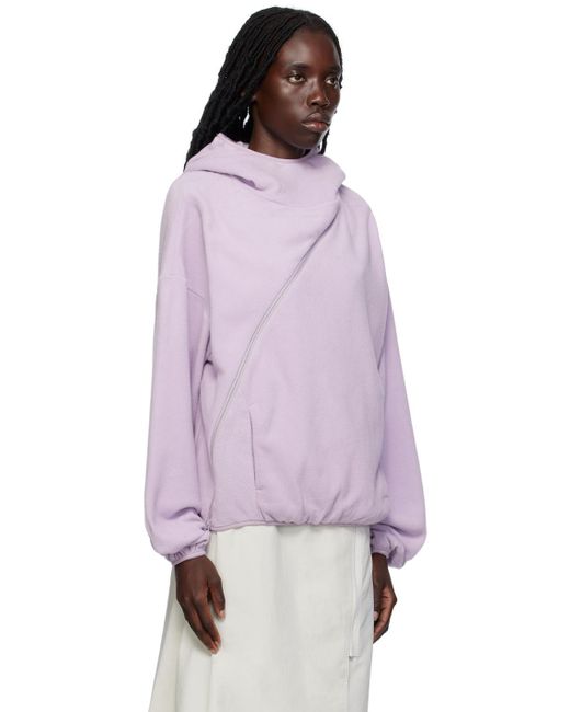 Post Archive Faction PAF Purple Post Archive Faction (paf) Ssense Exclusive 4.0+ Center Hoodie