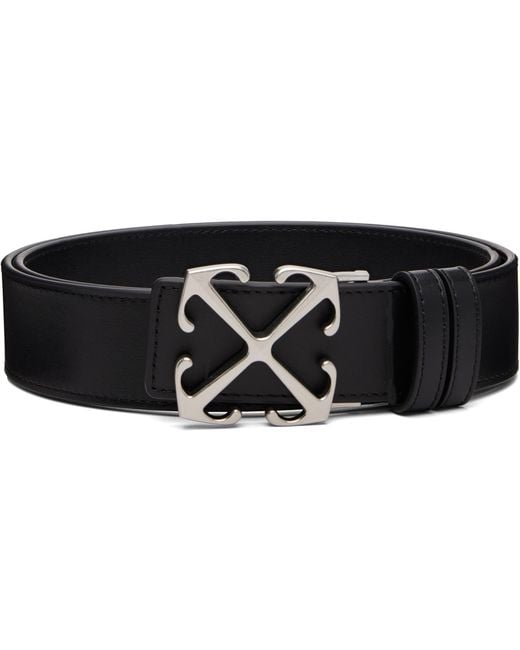 Off-White c/o Virgil Abloh Black Arrow Rv 35Mm Quote Belt for men