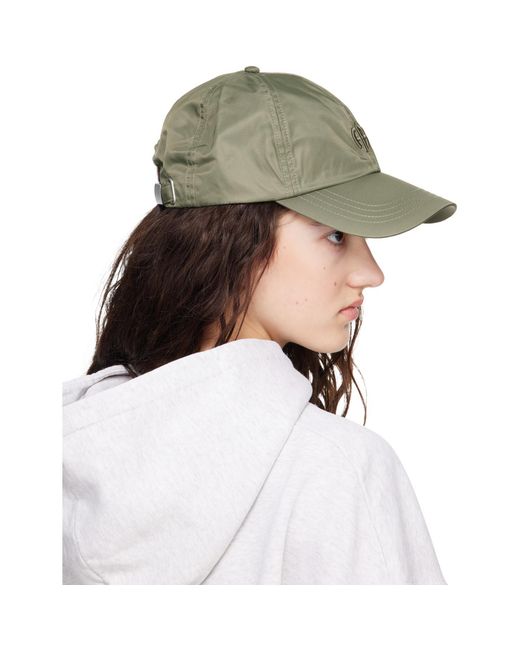 Anine Bing Gray Khaki Jeremy 'Ab' Baseball Cap