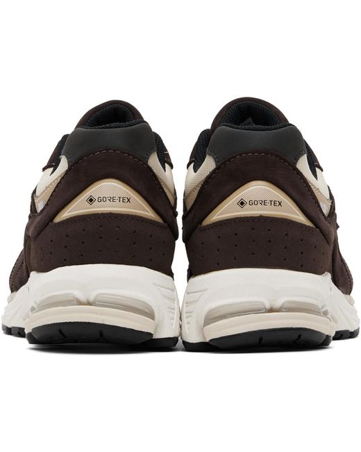 New Balance Black Brown & Beige 2002rx Gore-tex Sneakers