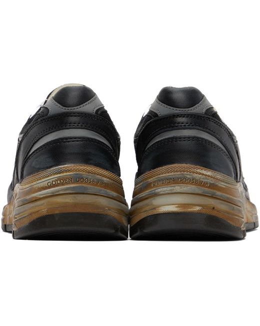 Golden Goose Deluxe Brand Black Dad-star Sneakers for men