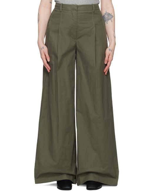 Pantalon ample kaki 3.1 Phillip Lim en coloris Green