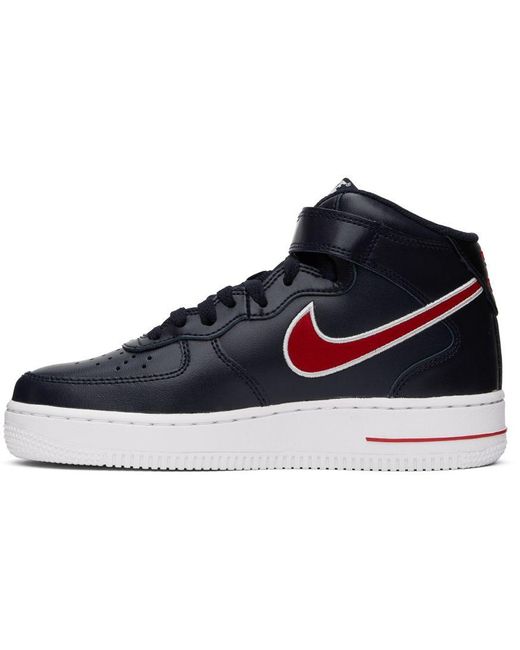 mens nike air force 1 navy