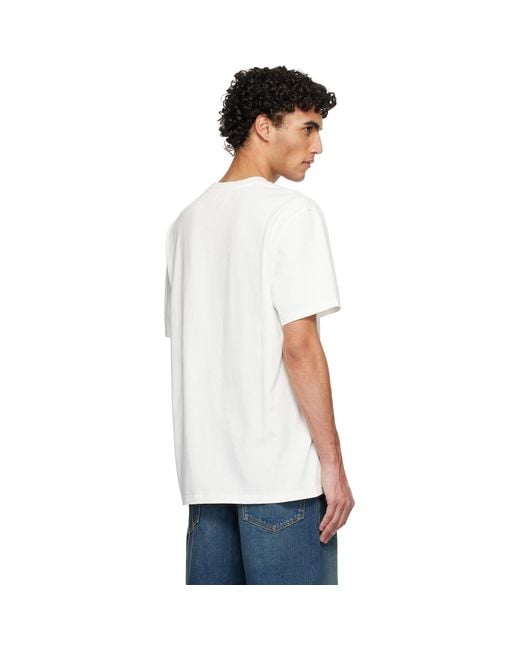Isabel Marant White Off- Hugo T-Shirt for men