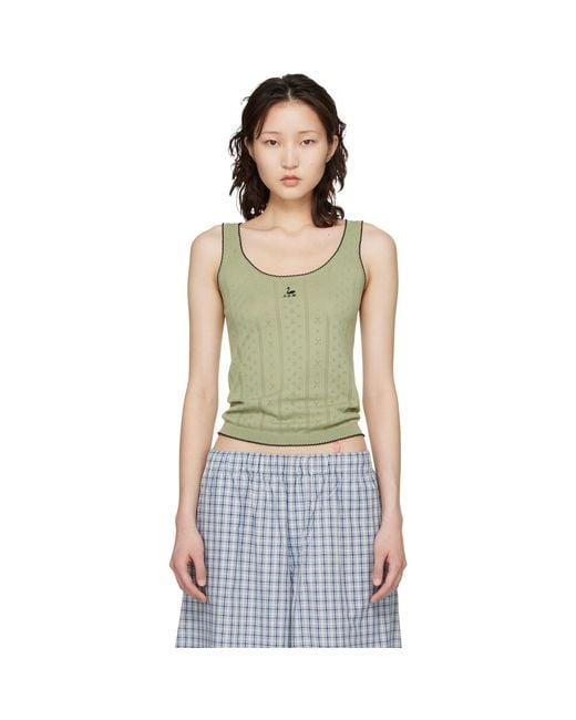 B.B. Wallace Multicolor Khaki Walker Tank Top