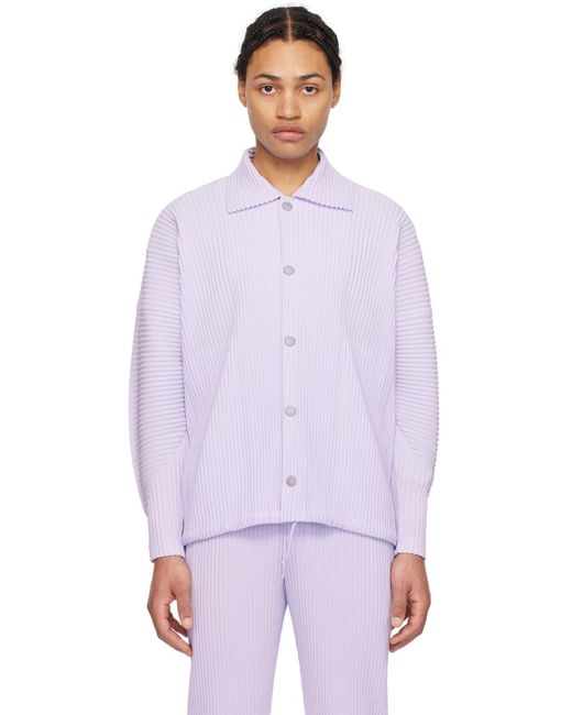 Homme Plissé Issey Miyake Homme Plissé Issey Miyake Purple Monthly Color February Jacket for men