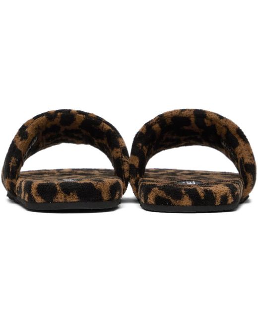 Brown & Black Harrison Slippers Tom Ford pour homme | Lyst