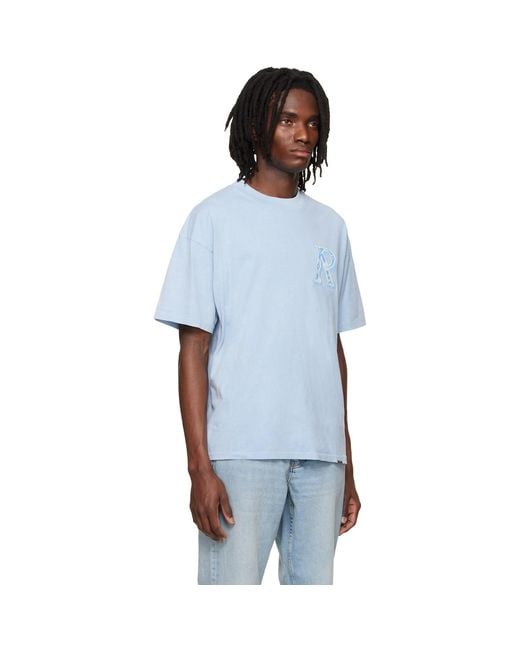Represent White Western Initial T-Shirt for men