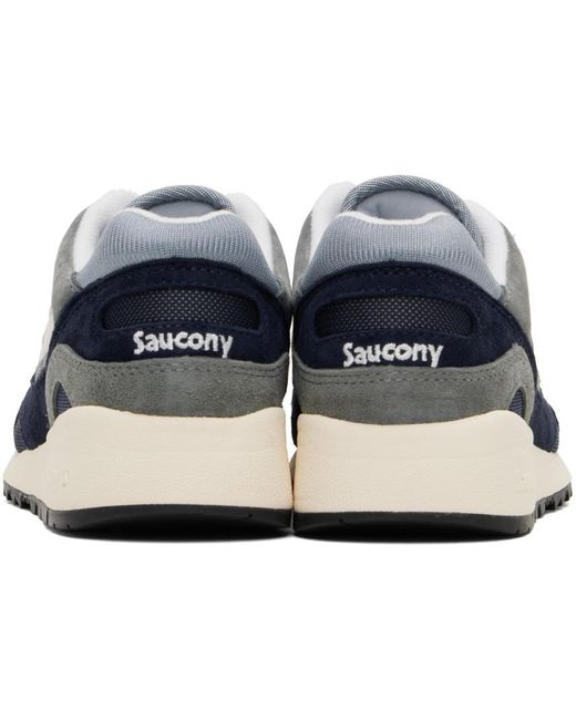 Saucony Black Gray & Navy Shadow 6000 Sneakers for men