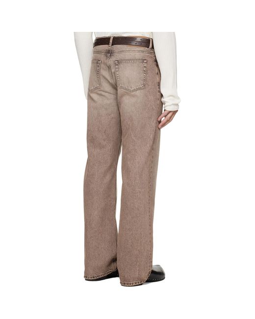 Our Legacy Natural Tan Carlson Cut Jeans for men