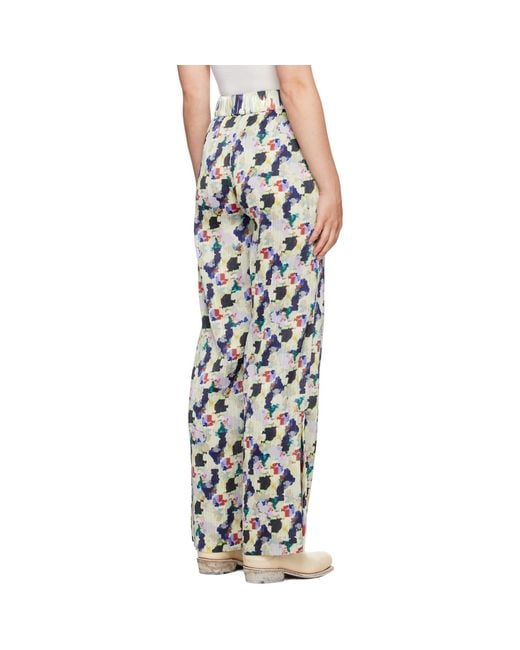 Henrik Vibskov Black Remember Plisse Trousers