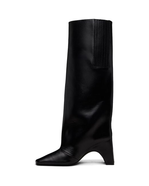 Coperni Black Bridge Tall Boots