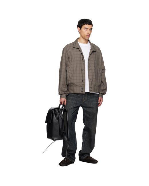 Marsèll Black Patta Backpack for men