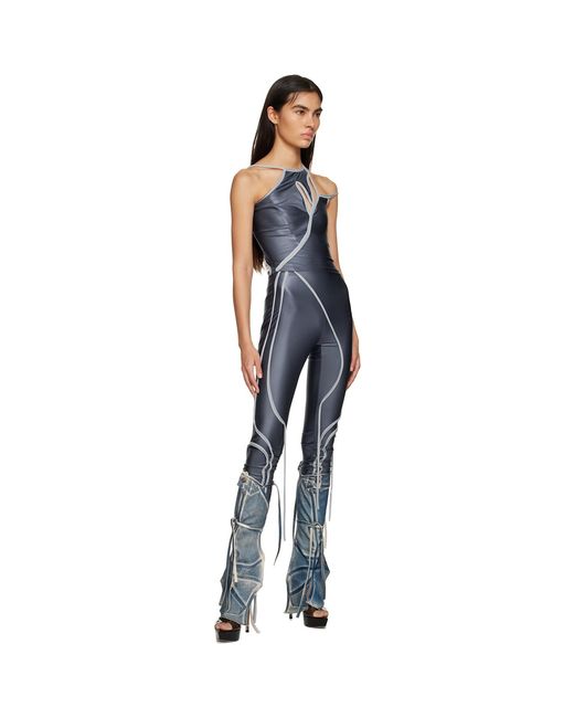 OTTOLINGER Blue Strap leggings