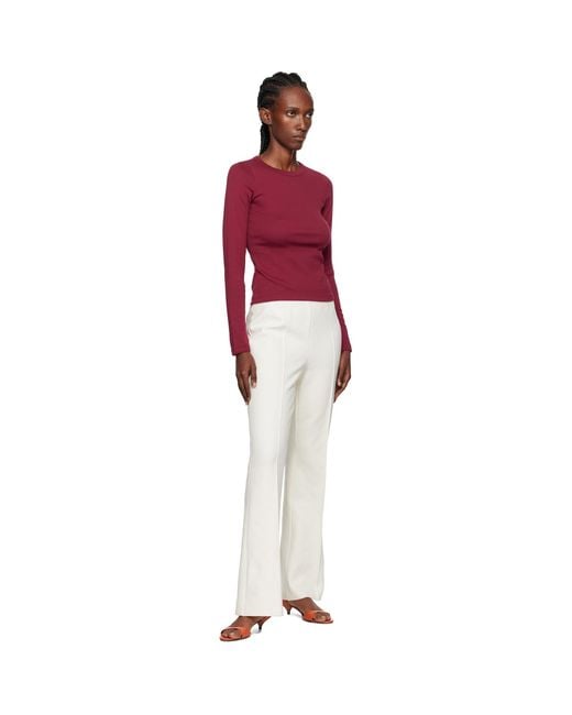 Flore Flore Red Burgundy Max T-Shirt