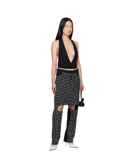 Ashley Williams Black Crystal Marley Jeans