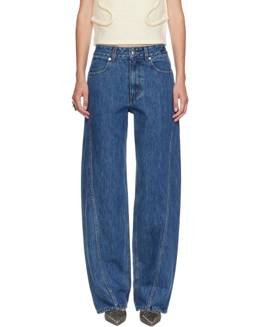 Eckhaus Latta Blue Bend Jeans