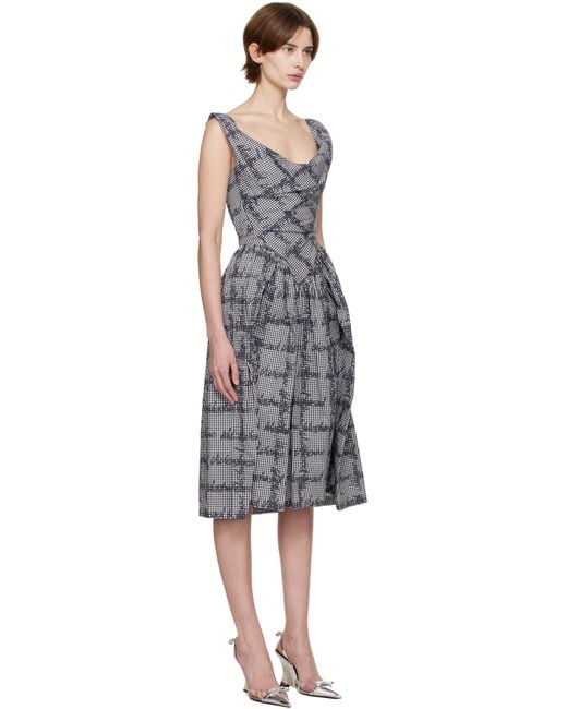 Vivienne Westwood Black Sunday Midi Dress