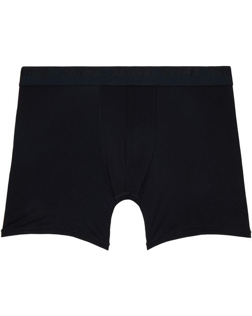 Skims Blue Three-Pack Stretch 5 Boxer Briefs for men