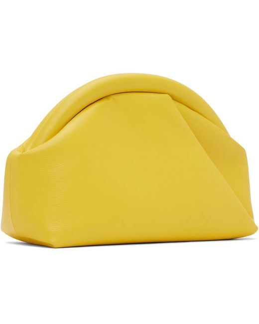 Pochette jaune à passepoils rembourrés J.W. Anderson en coloris Yellow
