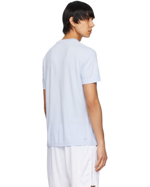 T-shirt bleu édition novak djokovic Lacoste pour homme en coloris Blue