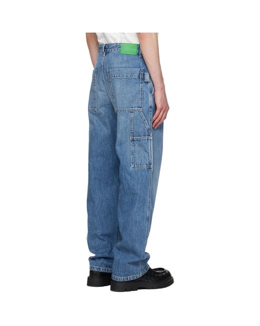 Bottega Veneta Blue Faded Jeans for men