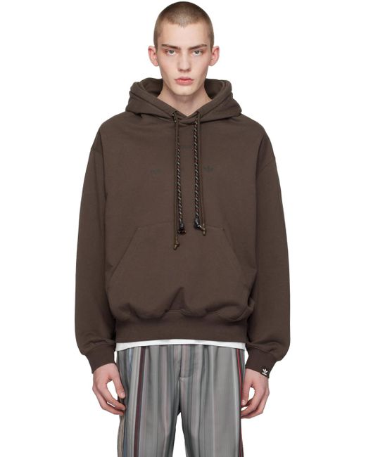Song For The Mute Brown Adidas Originals Edition Hoodie for men