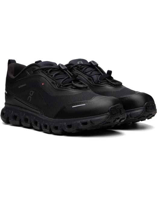 On Shoes Black Cloud 6 Waterproof Sneakers for men