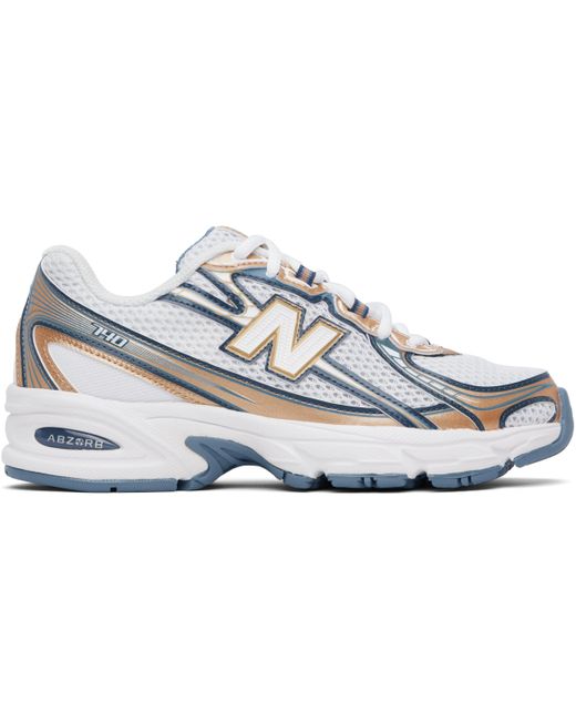 New Balance Black Tan 740 Sneakers for men
