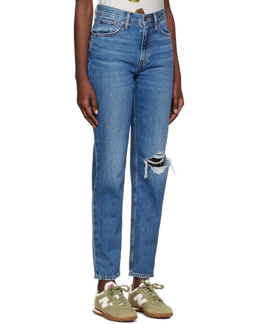 Levi's Blue 80'S Mom Jeans