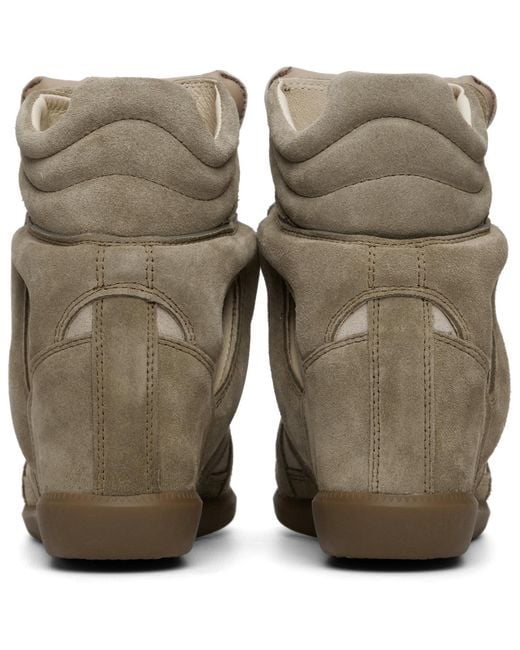 Isabel Marant Green Bekett Sneakers