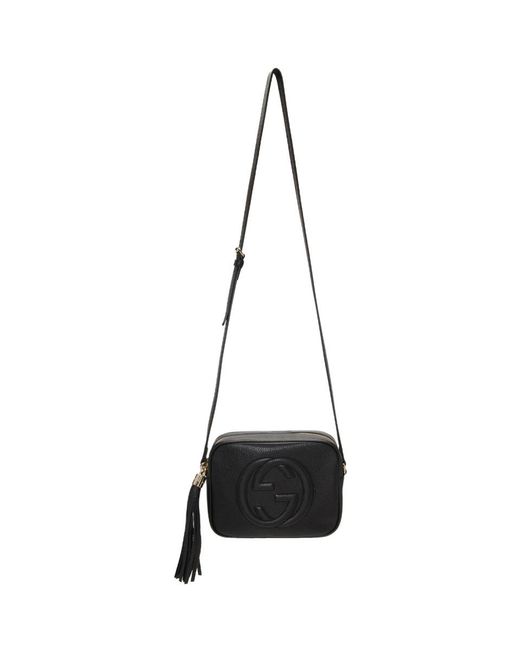 Gucci Black Small Soho Disco Bag in Black - Lyst