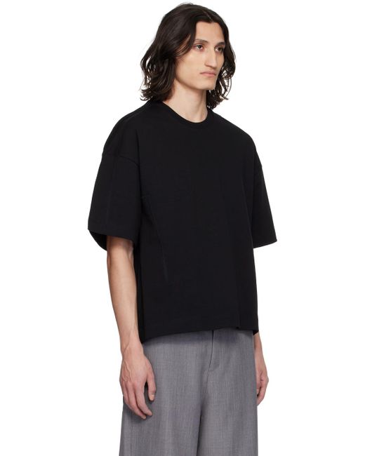 T-shirt noir à variante de style à effet sous-vide Karmuel Young pour homme en coloris Black