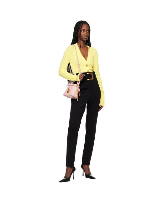 Balmain Pink Pulse Vanity Leather Bag