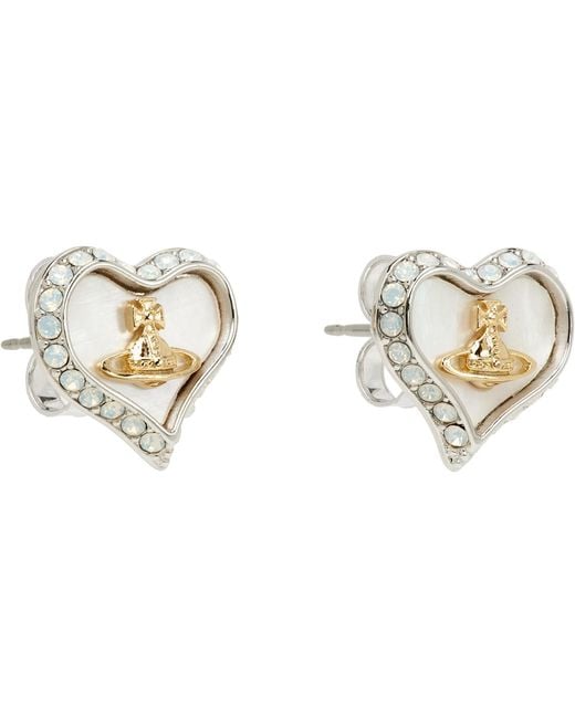 Vivienne Westwood Black Petra Earrings