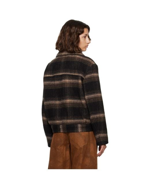 Isabel Marant Black Galeane Wool Jacket