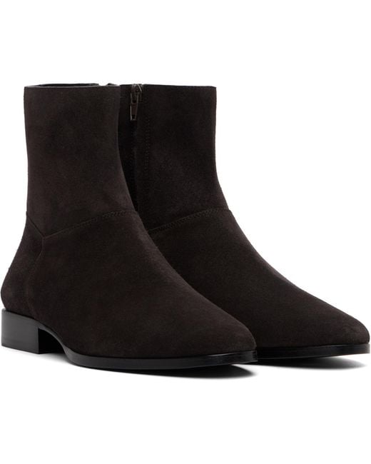 Fear Of God Black Suede Boots for men
