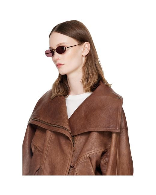 Fendi Pink First' Crystal Sunglasses