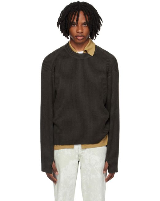 Pull officer brun BERNER KUHL pour homme en coloris Black