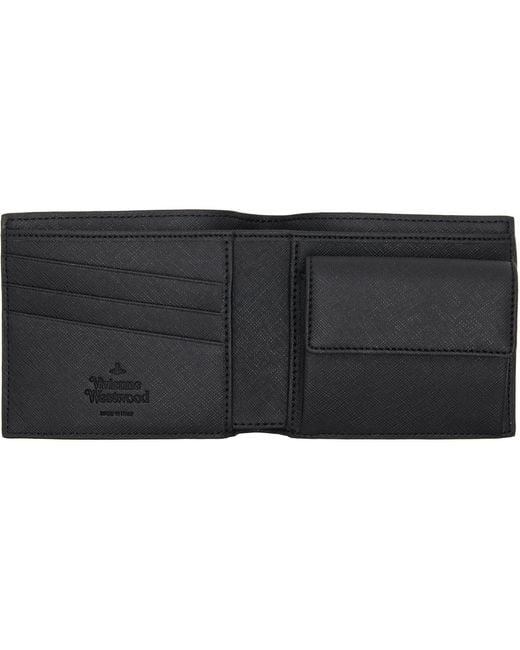 Vivienne Westwood Black Bifold Wallet for men