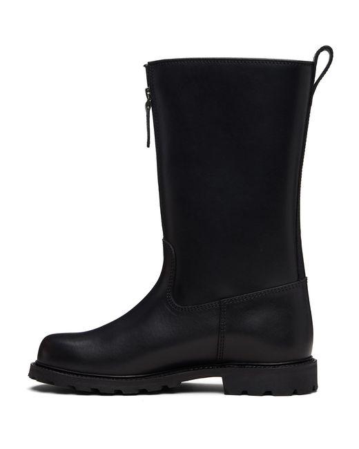 Rier Black Ludwig Reiter Edition Tractor Boots for men