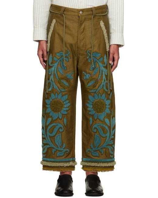 Craig Green Green Craig Tapestry Trousers for men