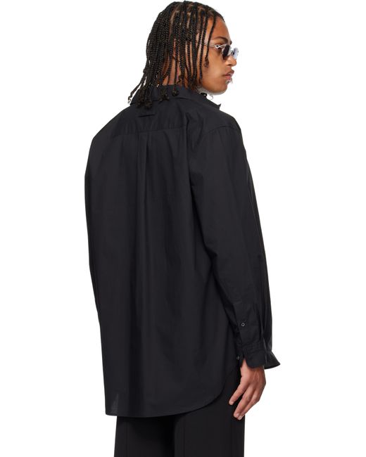 Chemise Surdimensionnée Noire À Imprimé Water Jean Paul Gaultier pour homme en coloris Black