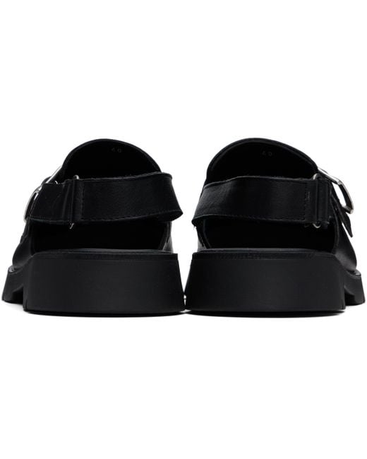 Kleman Black Cambuse Ca Vgt Sandals for men