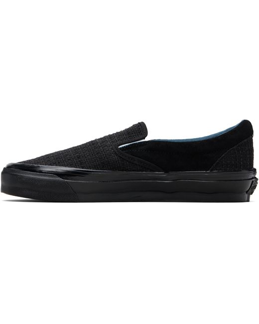 Vans Black Premium Classic Slip-On Sneakers for men