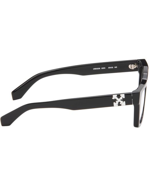 Off-White c/o Virgil Abloh Black Style 21 Glasses for men
